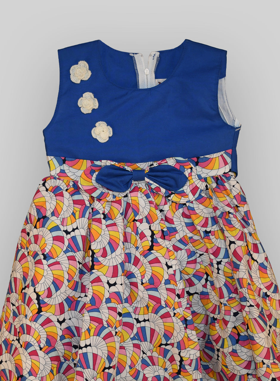 Enchanting Butterfly Dreams Sleeveless Frock