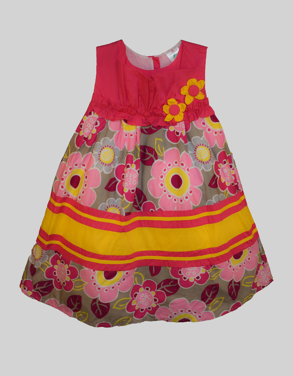 Floral Delight Baby Frock