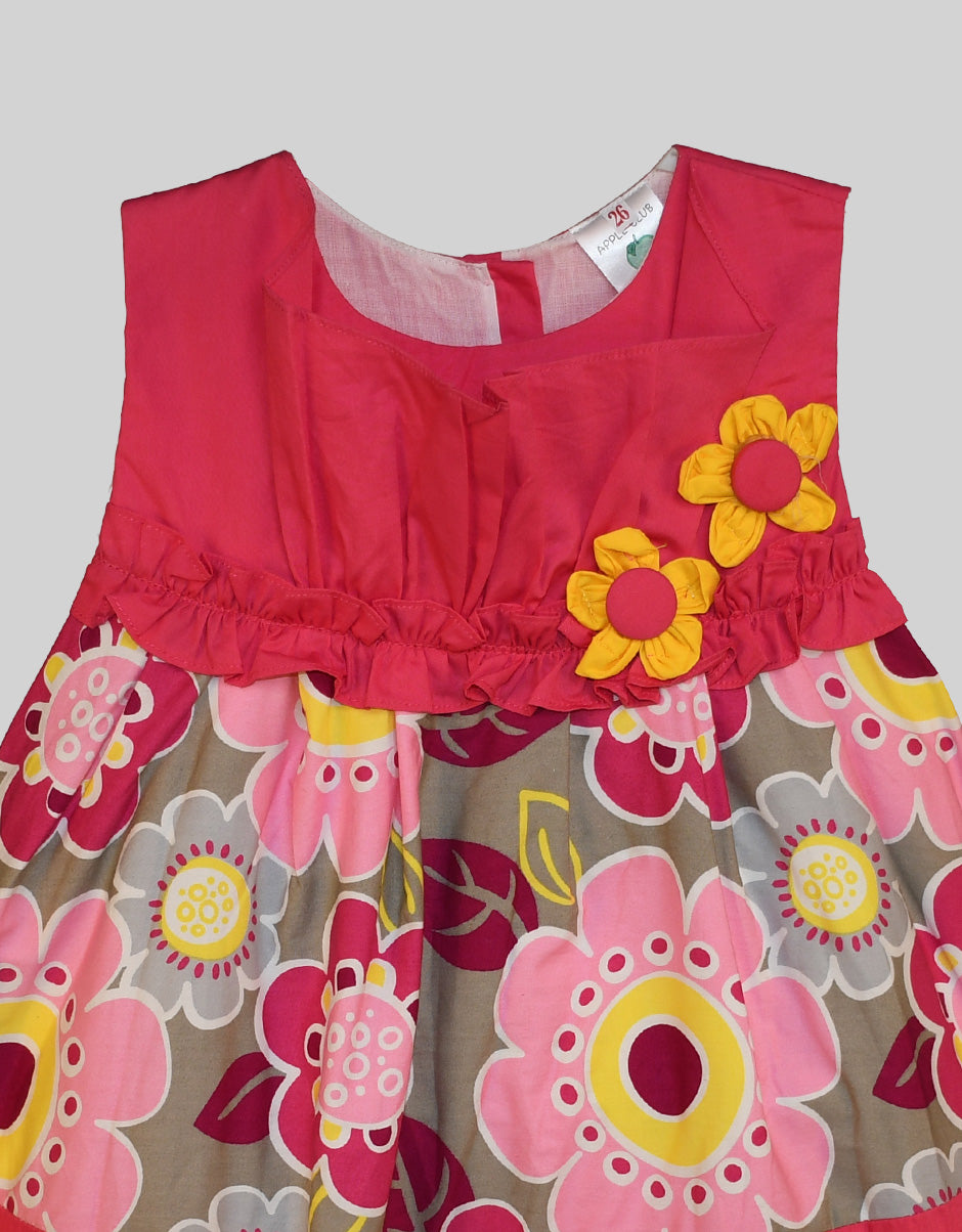 Floral Delight Baby Frock