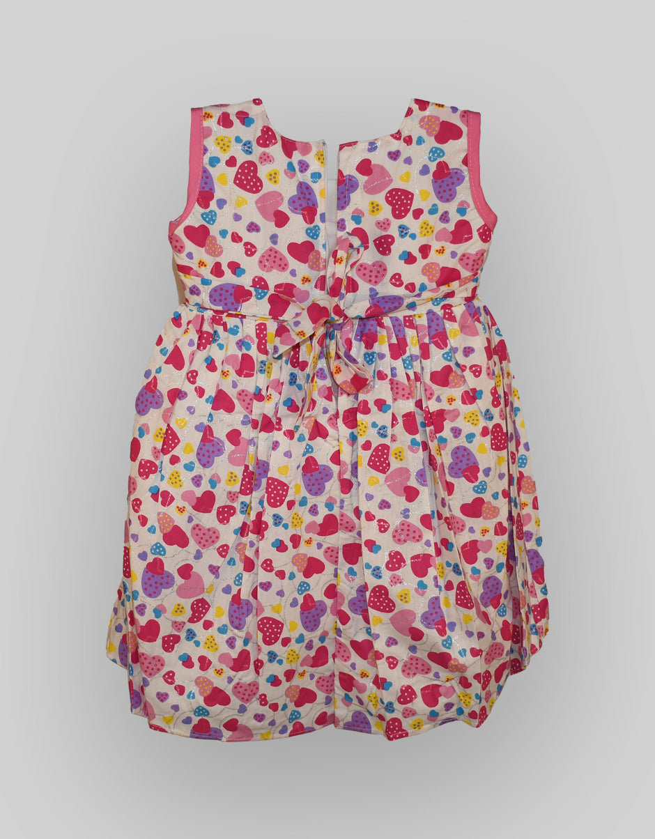 Lovely Heartbeat Baby Frock