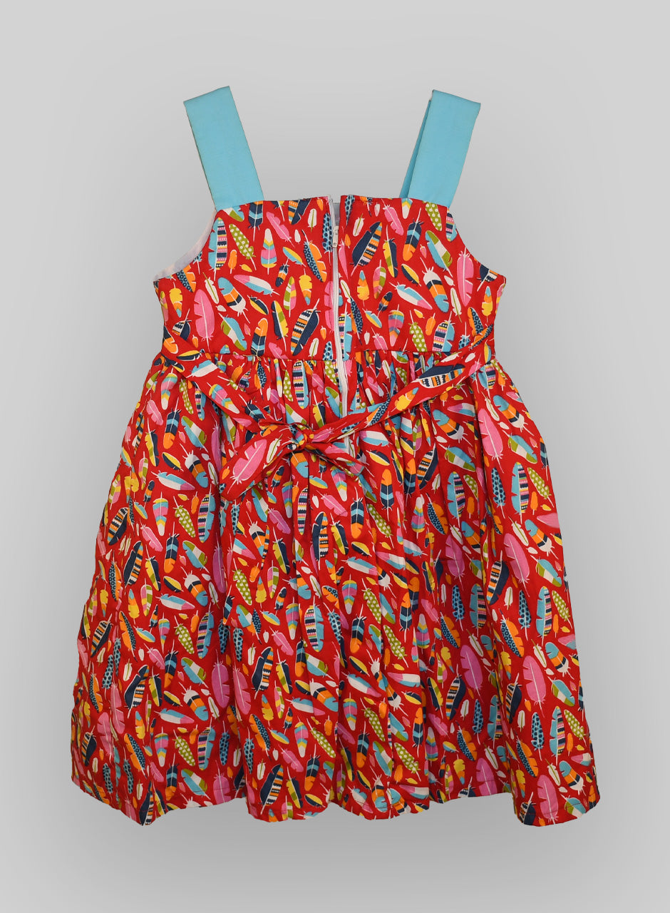 Captivating Colorful Baby Girl Frock