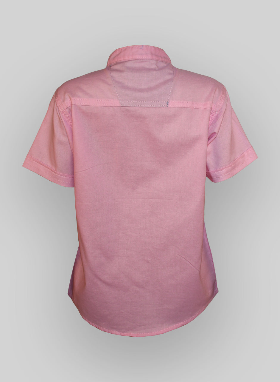 Pink Perfection: Baby Boy's Comfy Half-Sleeve Shirt