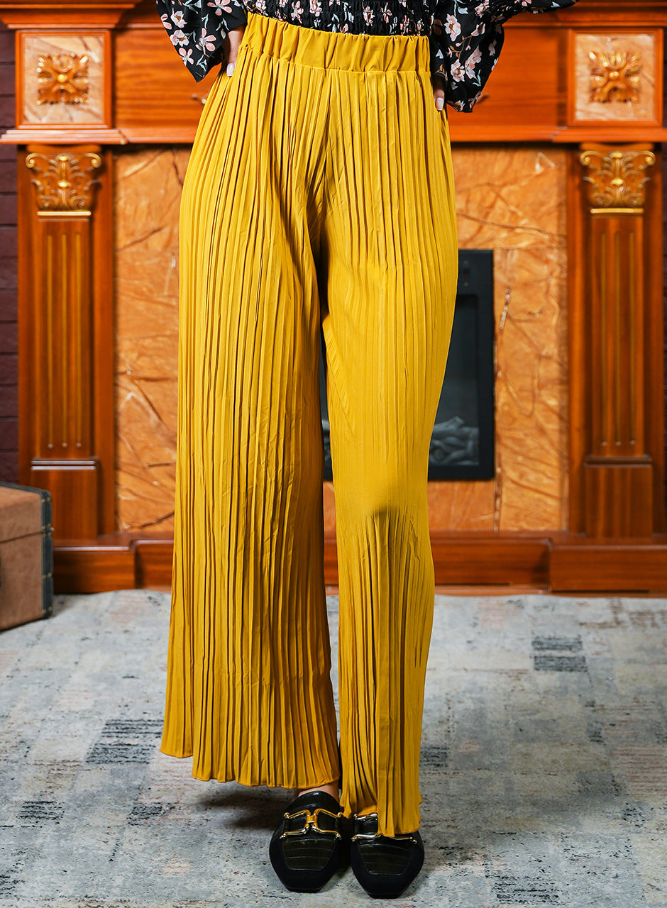 Marigold Pleated Trouser