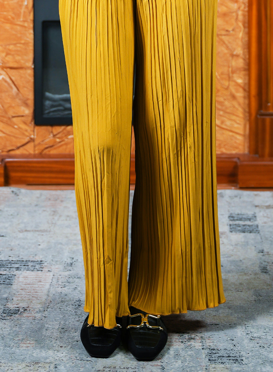 Marigold Pleated Trouser