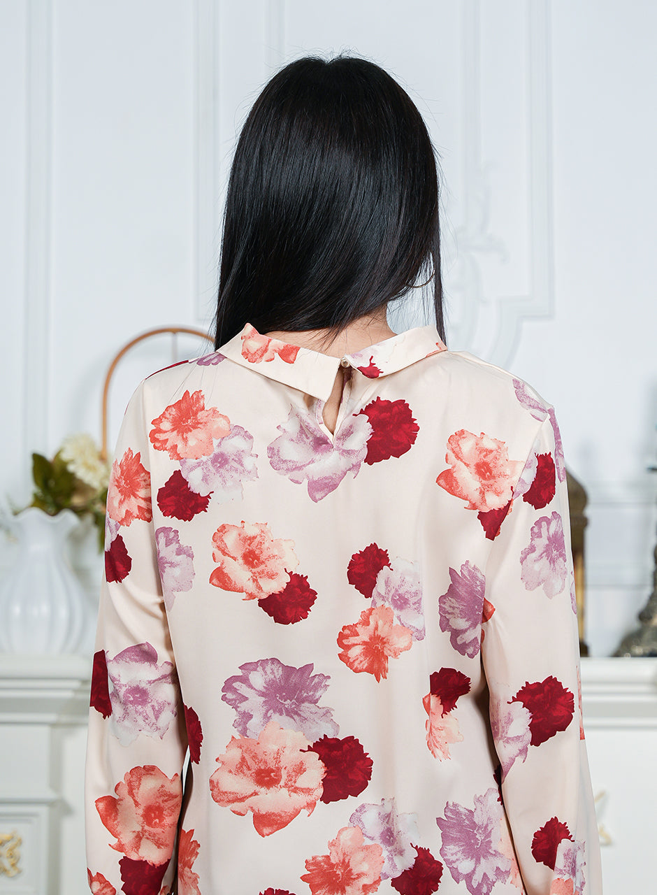 Petal pop - White Floral printed top