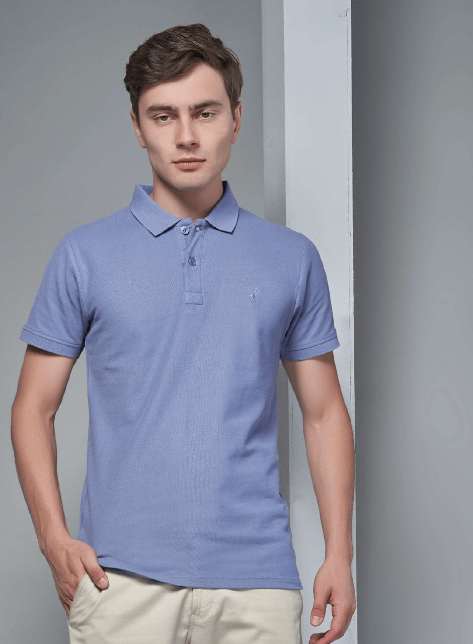 Lunar Luminance - The Moonlight Polo Mystique - 100% COTTON MATTY