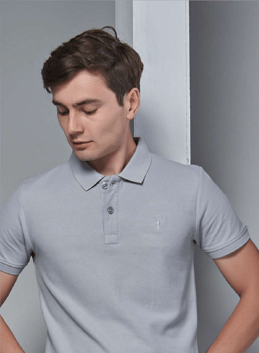 Sleek Sleet: The Modern Polo Marvel - COTTON MATTY