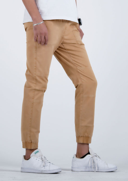 Sleek Tan Jogger - Your Go-To for Versatile Style