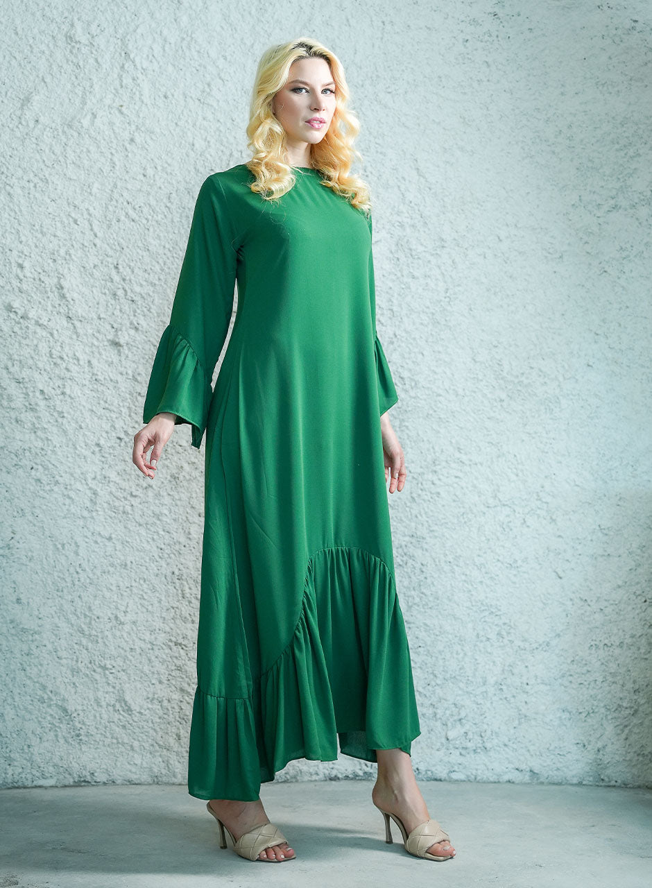 Stunning Dark Green Maxi Dress: Your Perfect Choice for Elegance