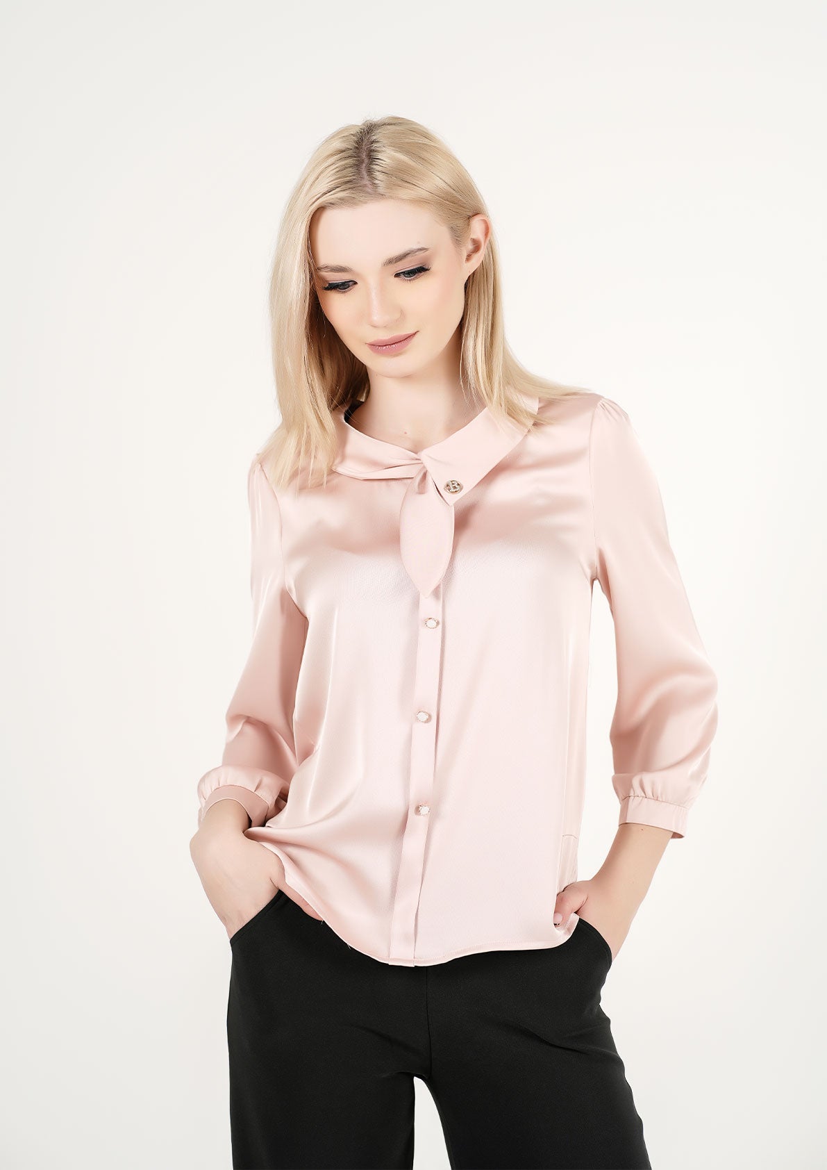 Scarlet Elegance: The Sophisticated Chic Top