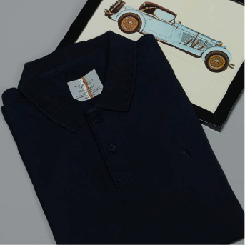 Midnight Majesty: The Quintessential Black Polo - BIO COTTON