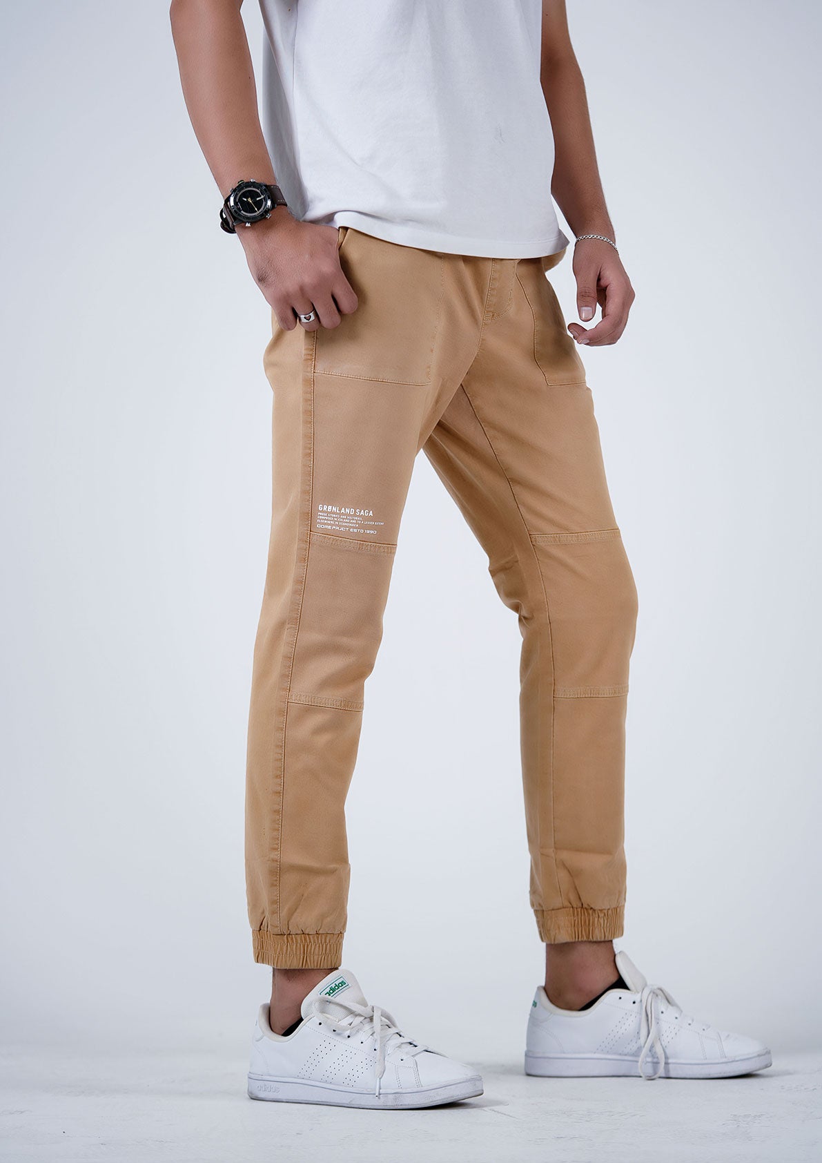 Sleek Tan Jogger - Your Go-To for Versatile Style