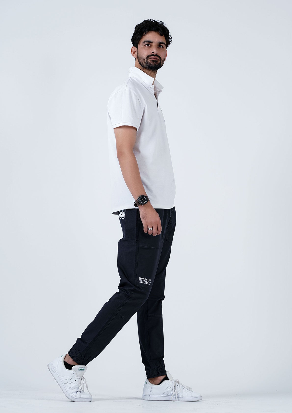 Black Stride with Style-Your Go-To Comfort Fit Jogger