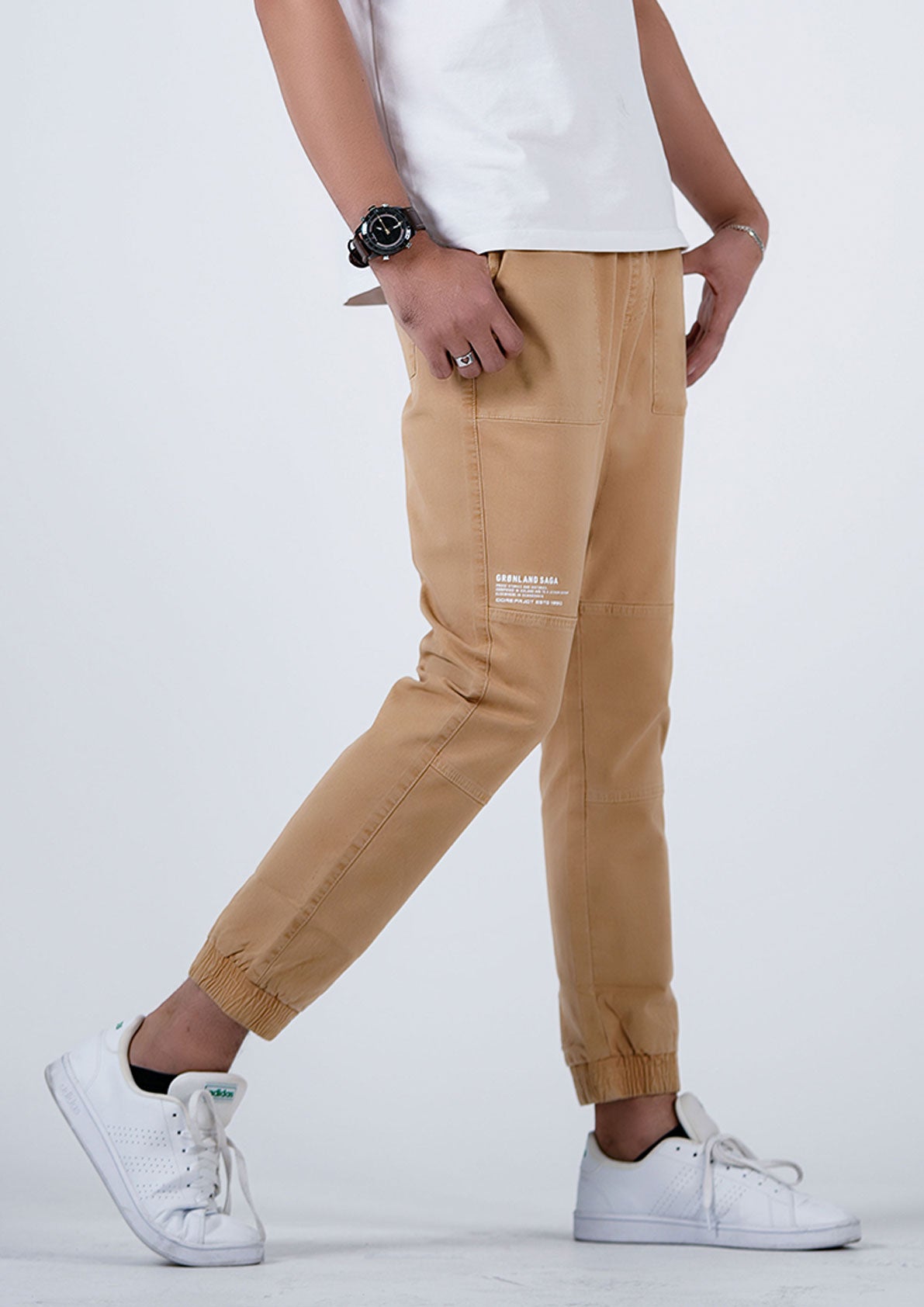 Sleek Tan Jogger - Your Go-To for Versatile Style