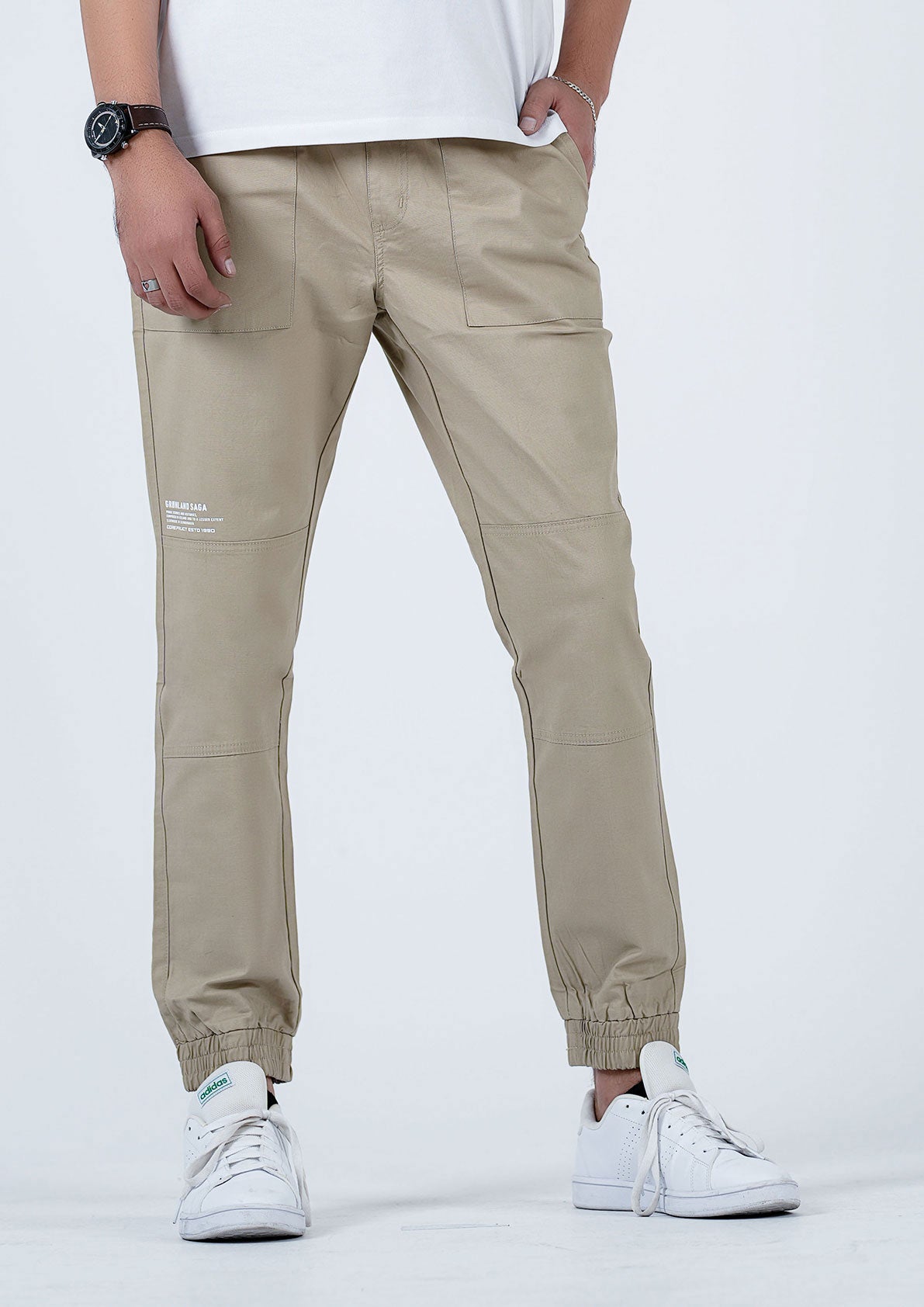 Safari Chic: The Ultimate Khaki Comfort Jogger