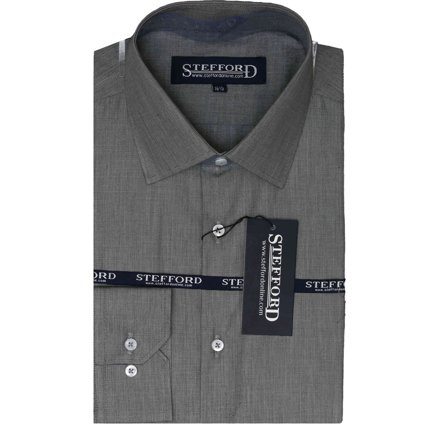 Gray Self Texture Formal Shirt for Men's