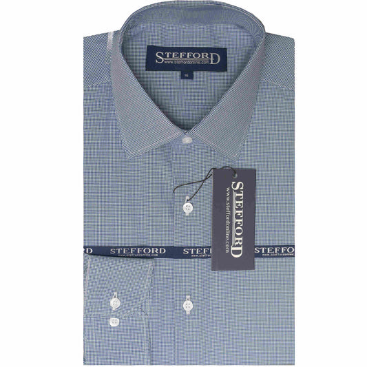 Gray Pin Stripe Formal Shirt For Men's