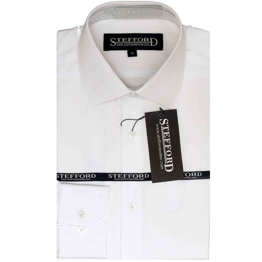 Plain White Formal Shirt