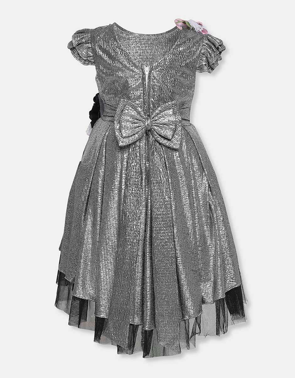 Black & Silver Fancy Frock