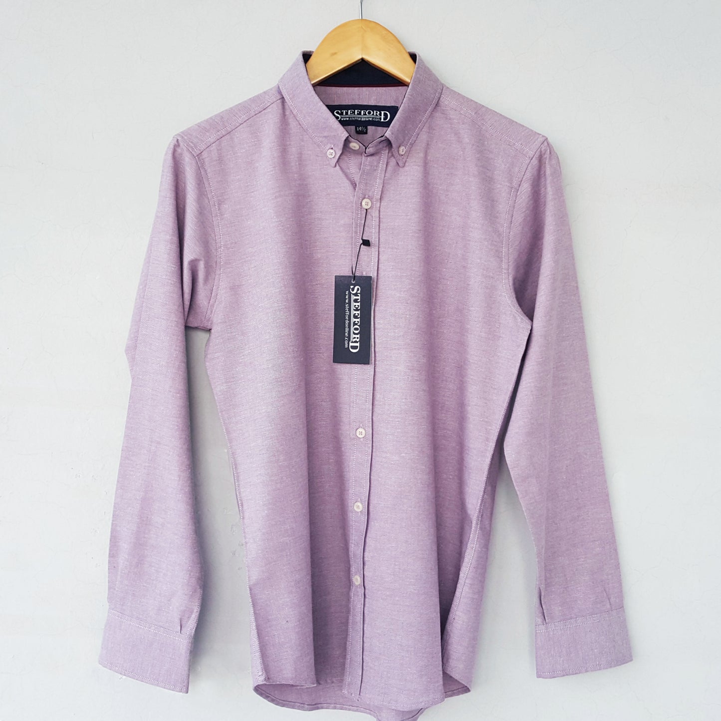 Slim Fit New Pink Semi Formal Shirt